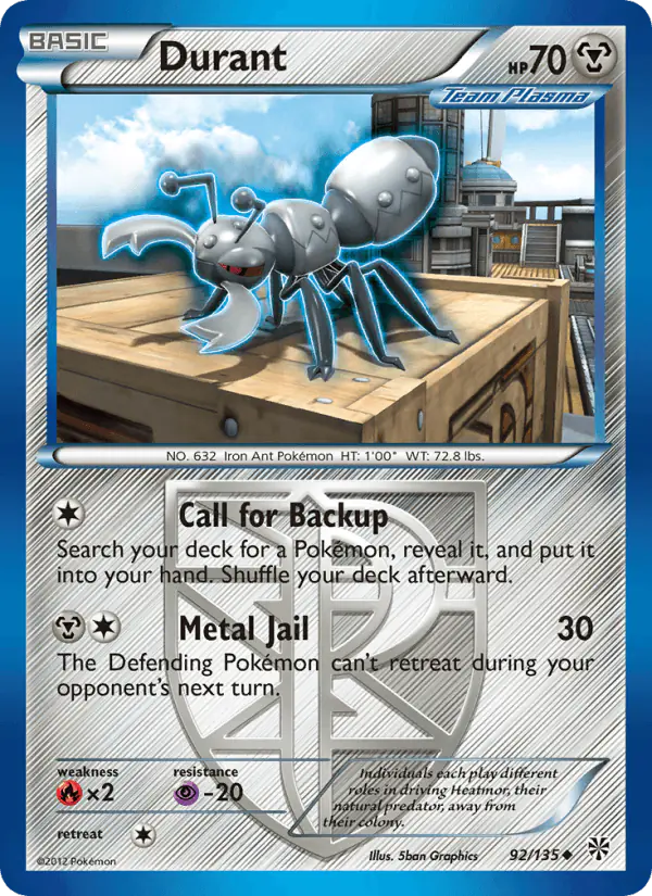 Carta Durant 92/135 de Plasma Storm