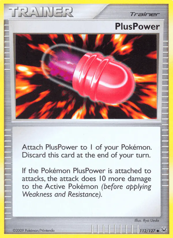 Carta PlusPower 112/127 de Platinum