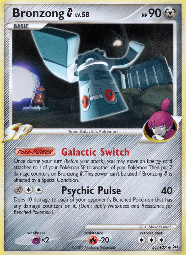 Carta Bronzong G 41/127 de Platinum