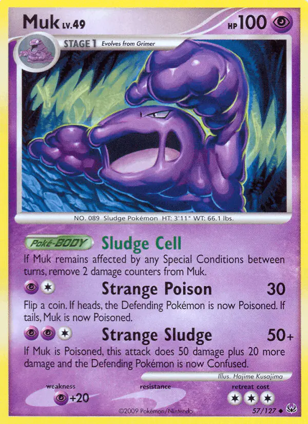 Carta Muk 57/127 de Platinum