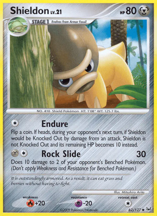 Carta Shieldon 62/127 de Platinum
