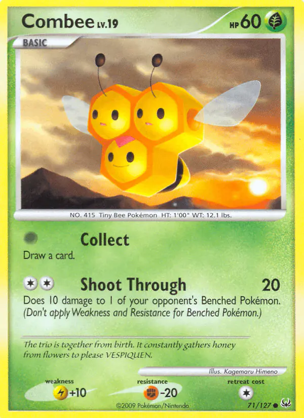 Carta Combee 71/127 de Platinum