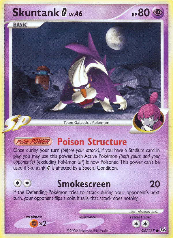 Carta Skuntank G 94/127 de Platinum