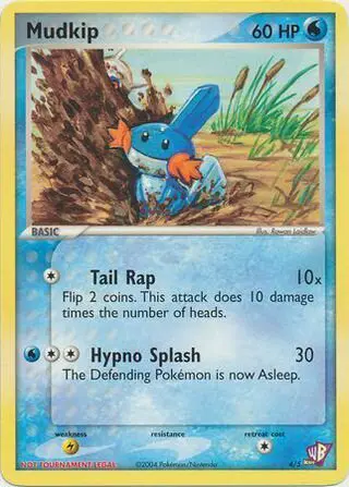 Carta Mudkip 4/5 de Poké Card Creator Pack