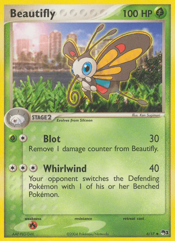 Carta Beautifly 6/17 de POP Series 1