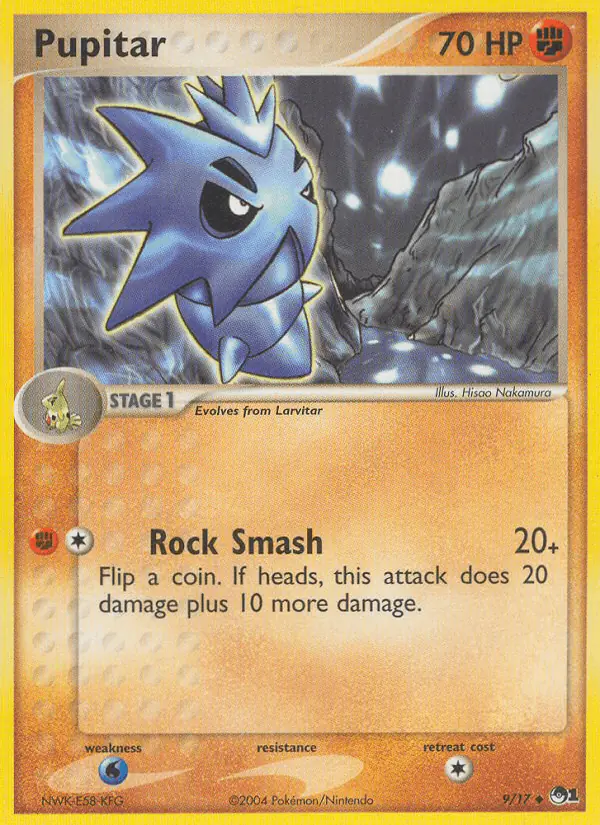 Carta Pupitar 9/17 de POP Series 1
