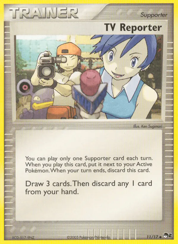 Carta TV Reporter 11/17 de POP Series 2