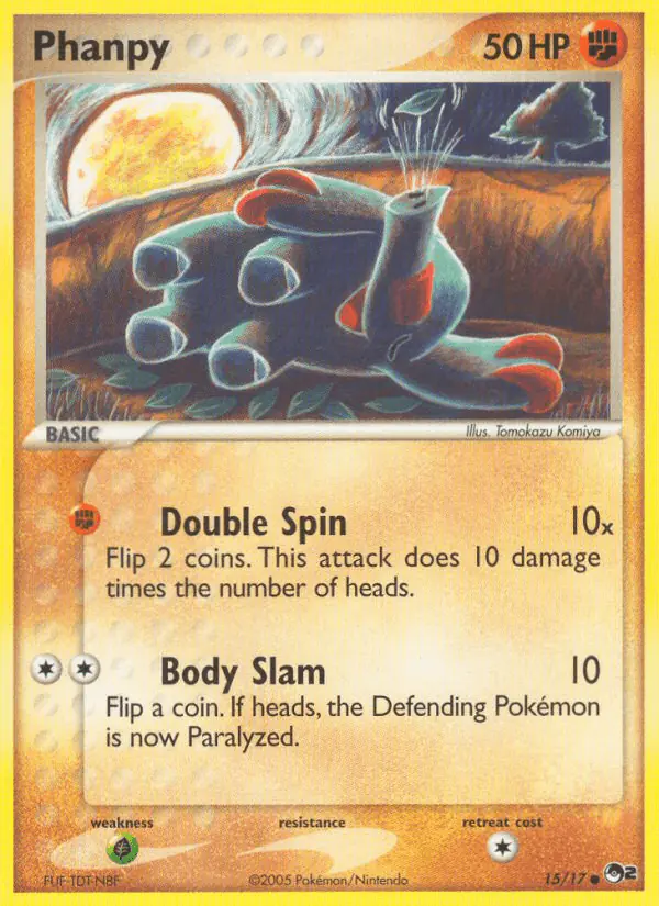 Carta Phanpy 15/17 de POP Series 2