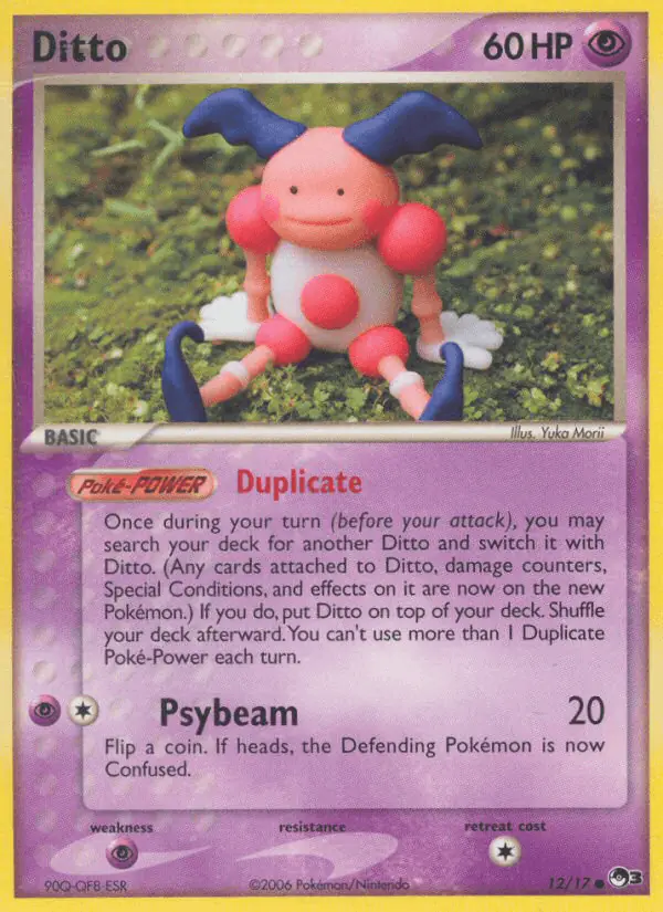 Carta Ditto 12/17 de POP Series 3