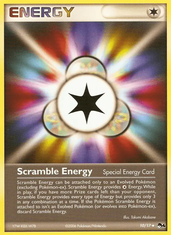 Carta Scramble Energy 10/17 de POP Series 4