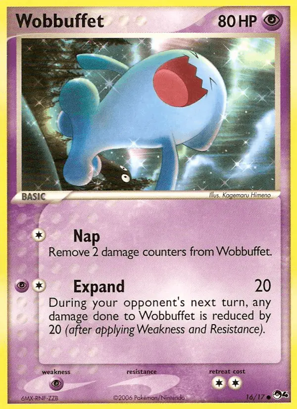 Carta Wobbuffet 16/17 de POP Series 4
