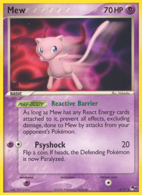 Carta Mew 4/17 de POP Series 4