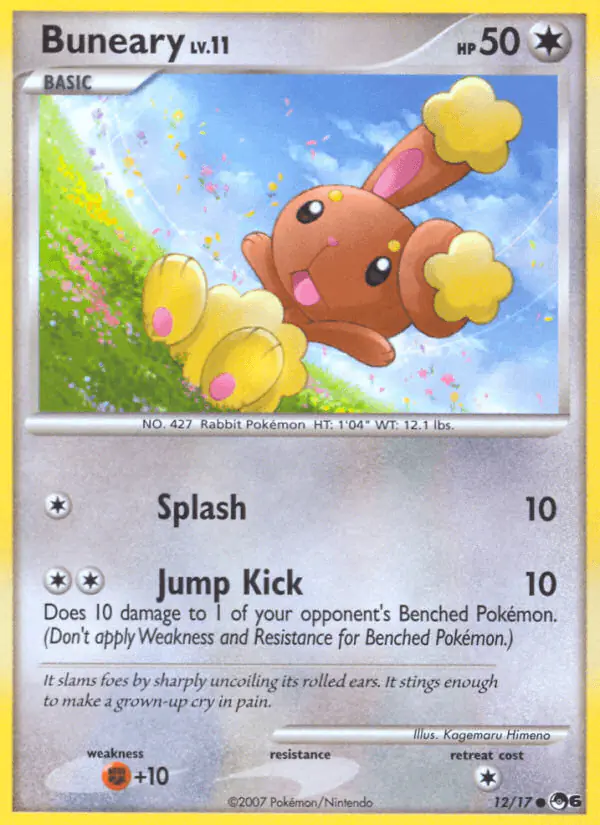 Carta Buneary 12/17 de POP Series 6