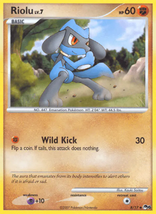 Carta Riolu 8/17 de POP Series 6