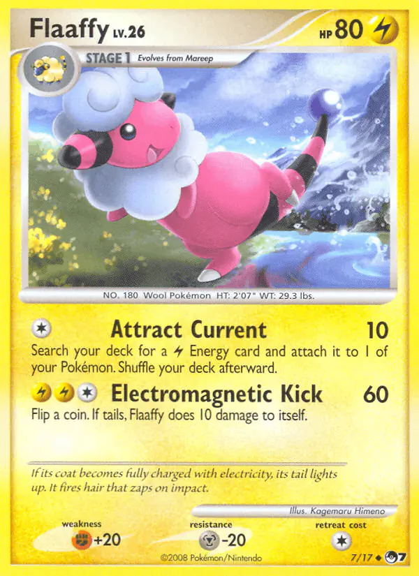 Carta Flaaffy 7/17 de POP Series 7