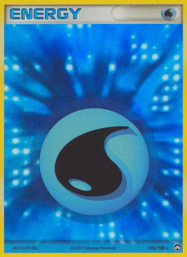 Carta Water Energy 105/108 de Power Keepers