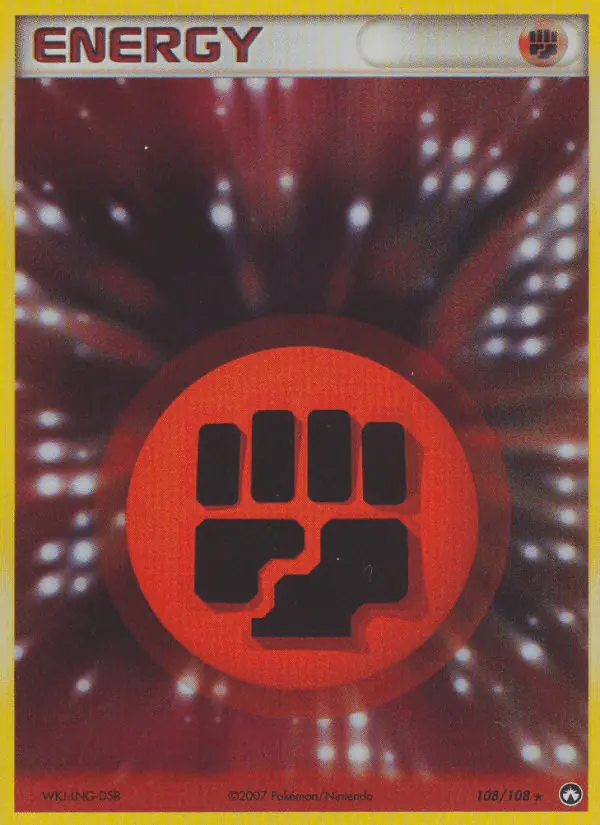 Carta Fighting Energy 108/108 de Power Keepers