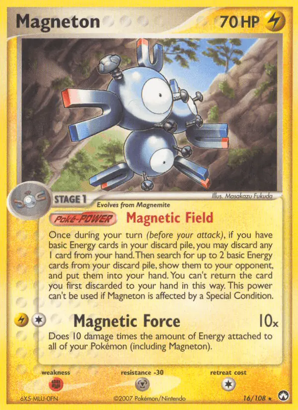 Carta Magneton 16/108 de Power Keepers