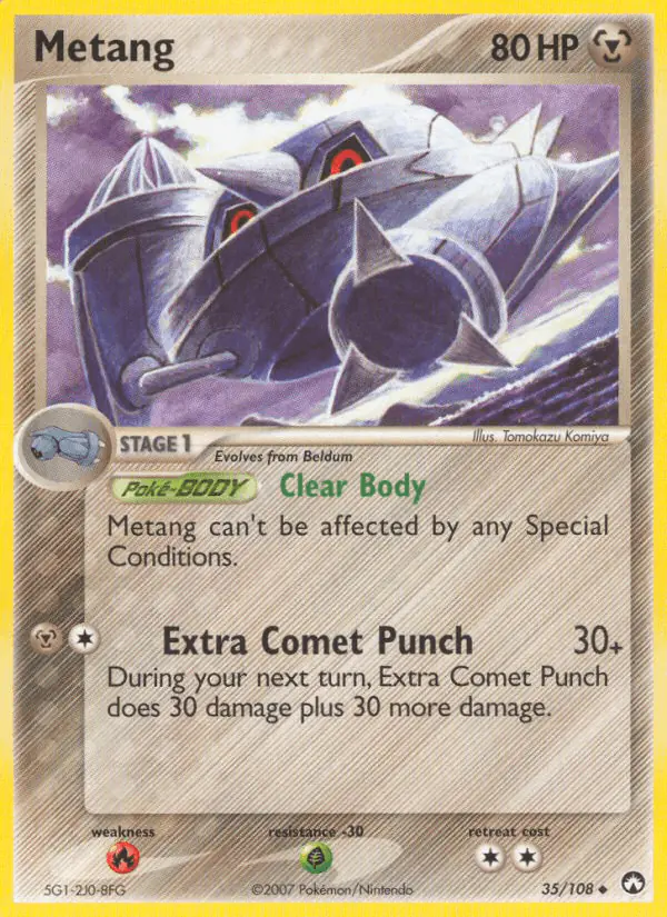 Carta Metang 35/108 de Power Keepers