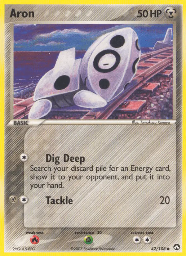 Carta Aron 42/108 de Power Keepers