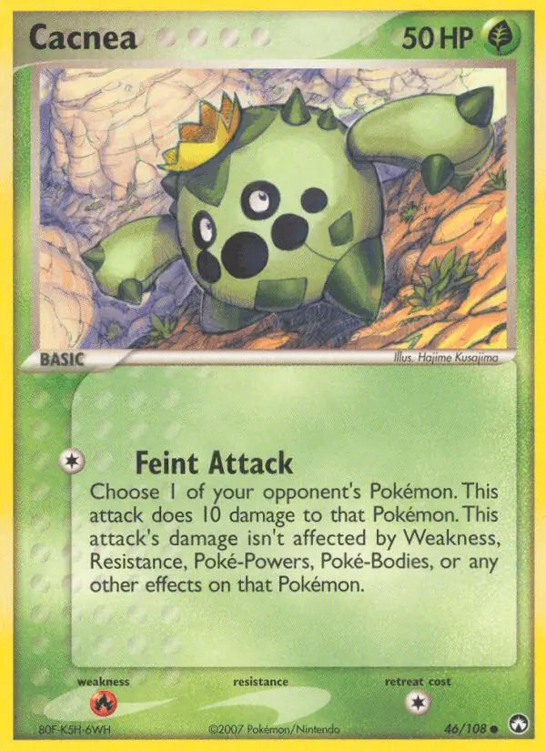 Carta Cacnea 46/108 de Power Keepers
