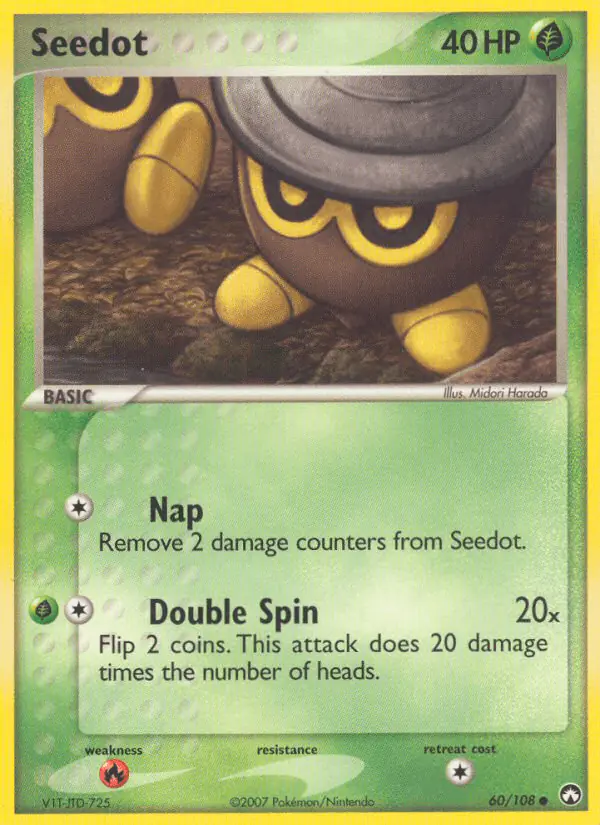 Carta Seedot 60/108 de Power Keepers