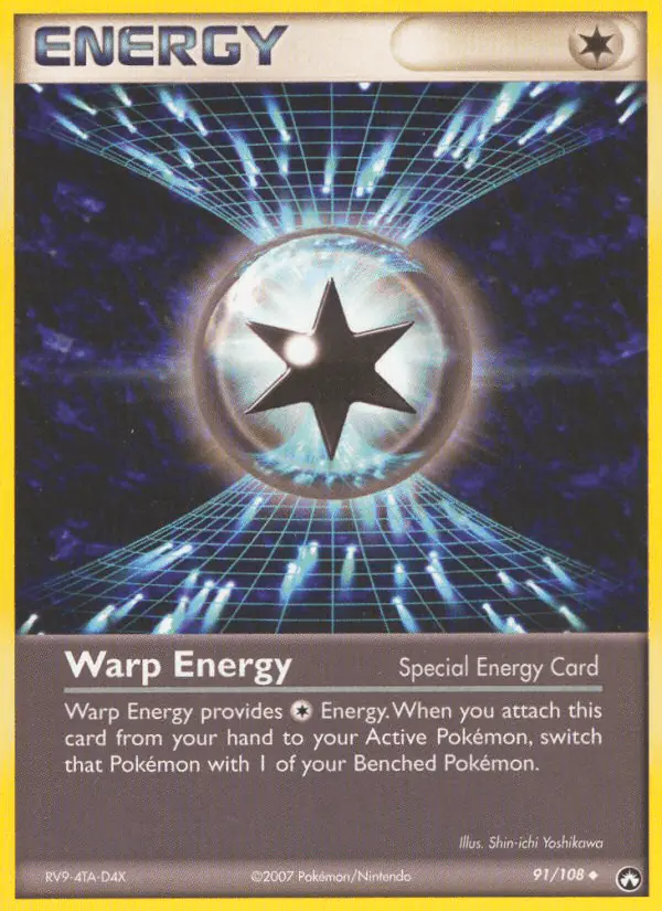 Carta Warp Energy 91/108 de Power Keepers