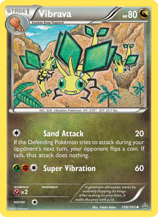 Carta Vibrava 109/160 de Primal Clash