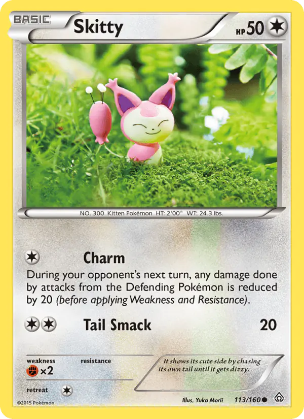 Carta Skitty 113/160 de Primal Clash