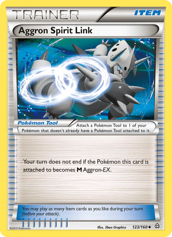 Carta Aggron Spirit Link 123/160 de Primal Clash