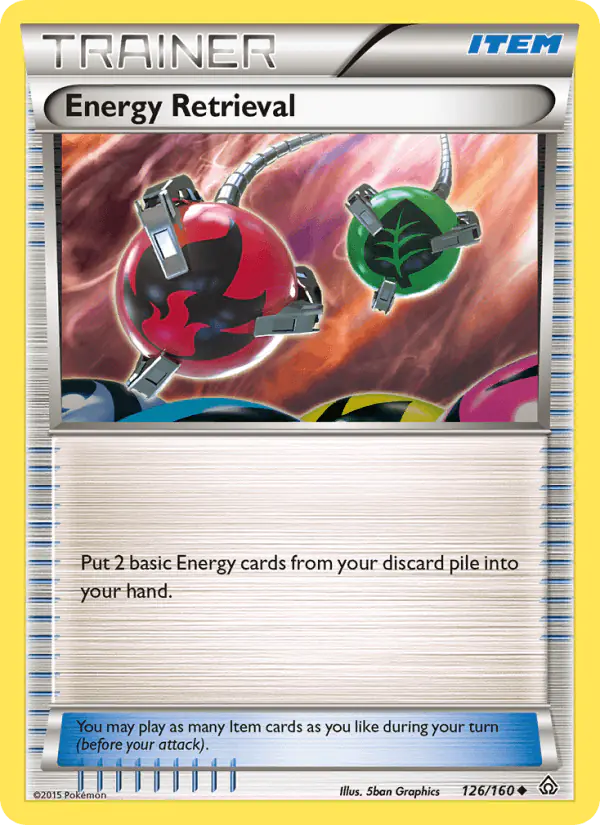 Carta Energy Retrieval 126/160 de Primal Clash