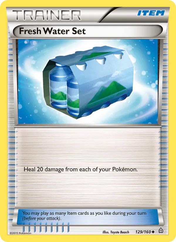 Carta Fresh Water Set 129/160 de Primal Clash