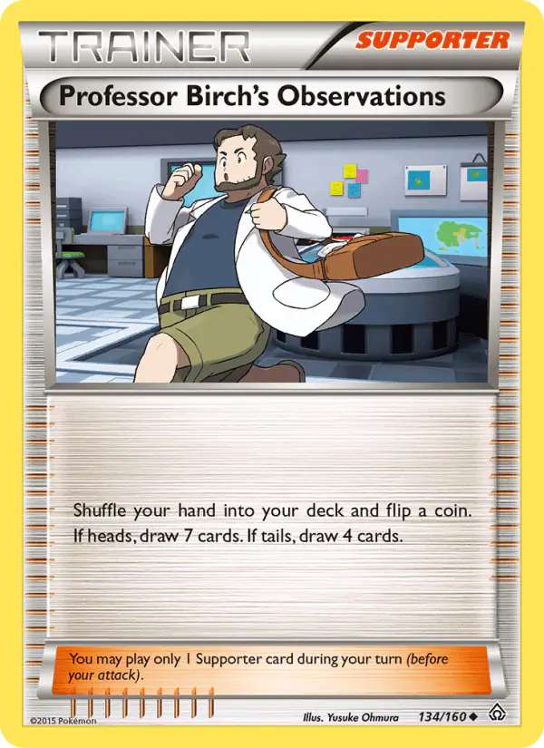Carta Professor Birch's Observations 134/160 de Primal Clash