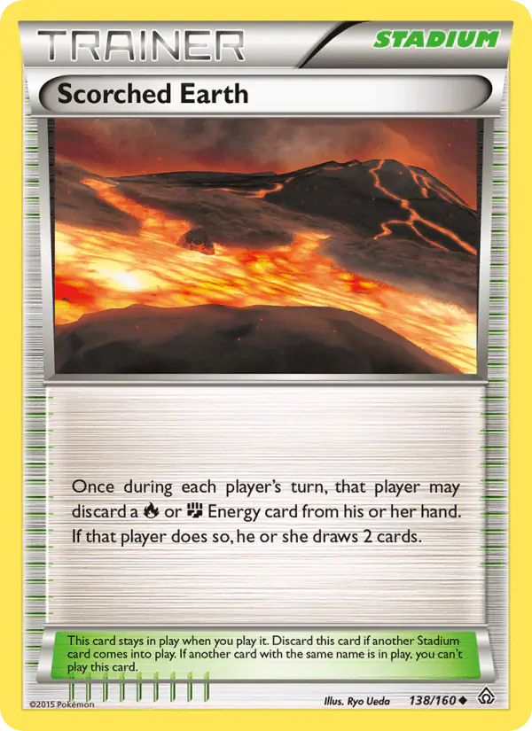 Carta Scorched Earth 138/160 de Primal Clash