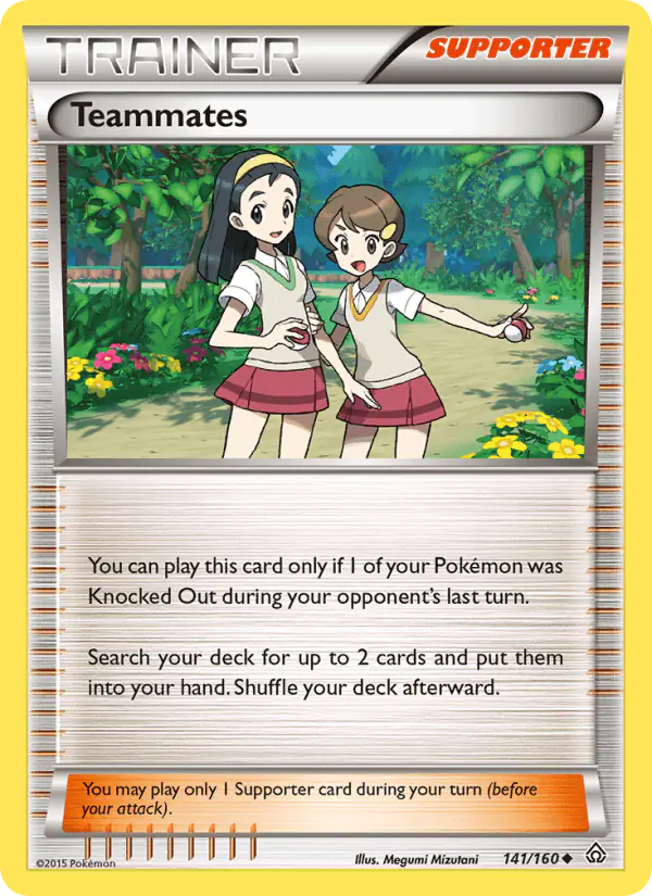 Carta Teammates 141/160 de Primal Clash