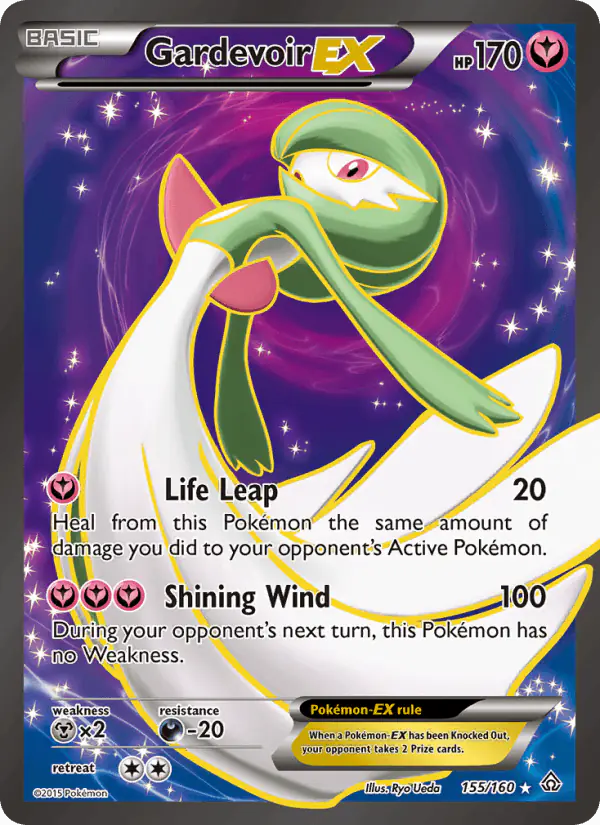 Carta Gardevoir EX 155/160 de Primal Clash