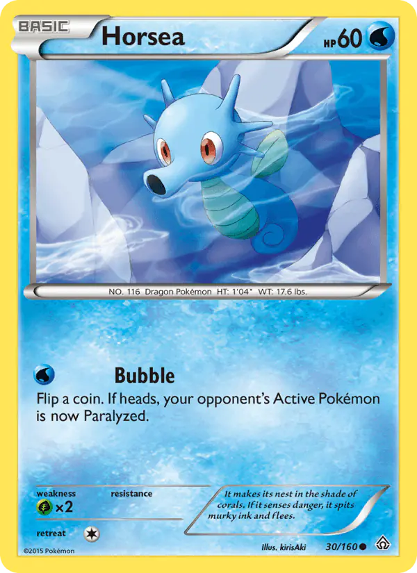 Carta Horsea 30/160 de Primal Clash