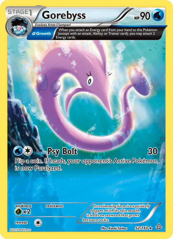 Carta Gorebyss 52/160 de Primal Clash