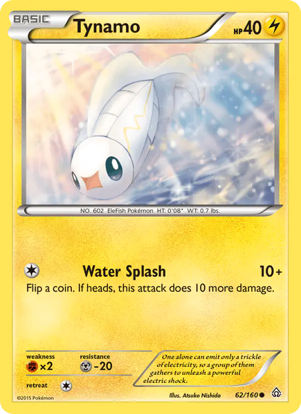 Carta Tynamo 62/160 de Primal Clash