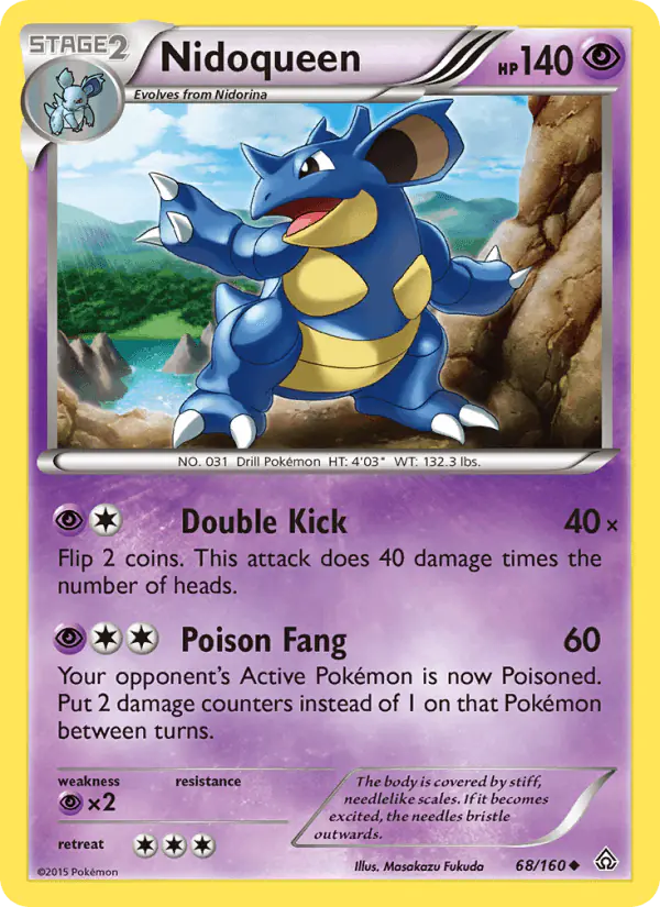 Carta Nidoqueen 68/160 de Primal Clash