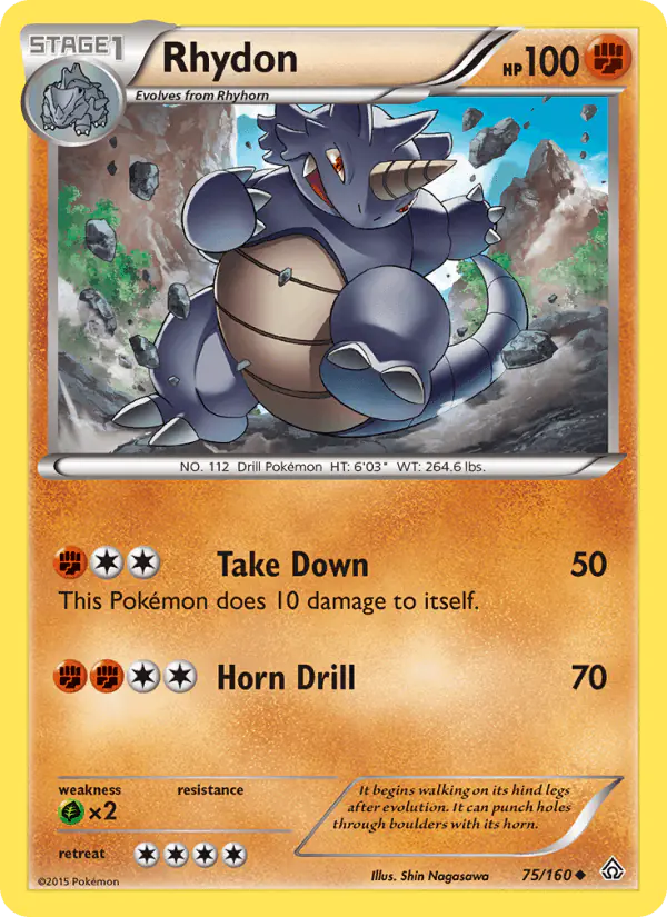 Carta Rhydon 75/160 de Primal Clash