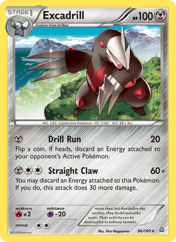 Carta Excadrill 96/160 de Primal Clash