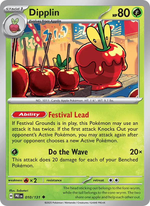 Carta Dipplin 010/131 de Prismatic Evolutions