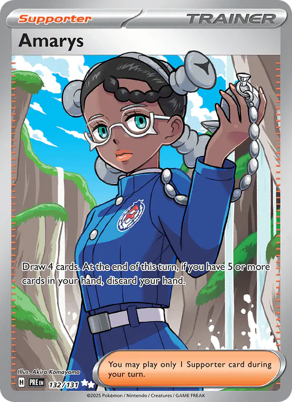 Carta Amarys 132/131 de Prismatic Evolutions