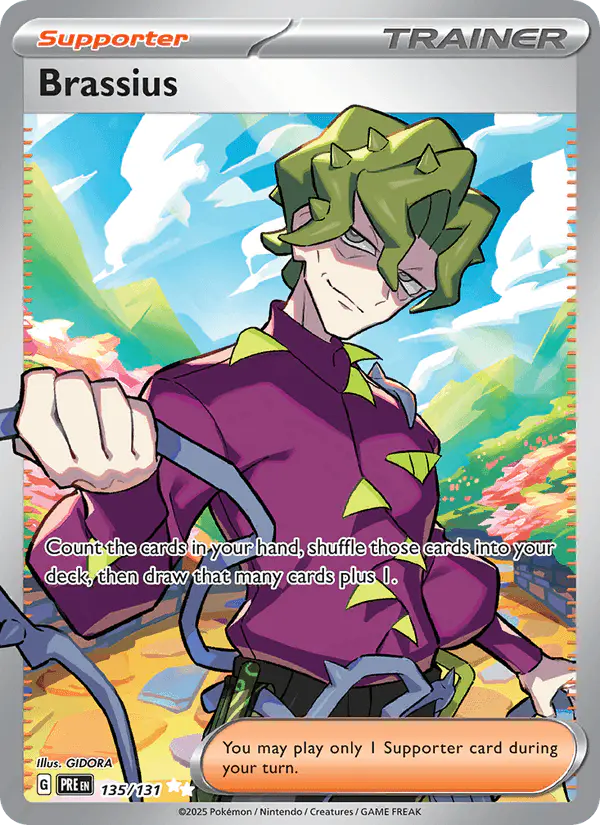 Carta Brassius 135/131 de Prismatic Evolutions