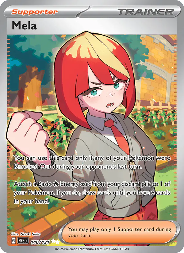 Carta Mela 140/131 de Prismatic Evolutions