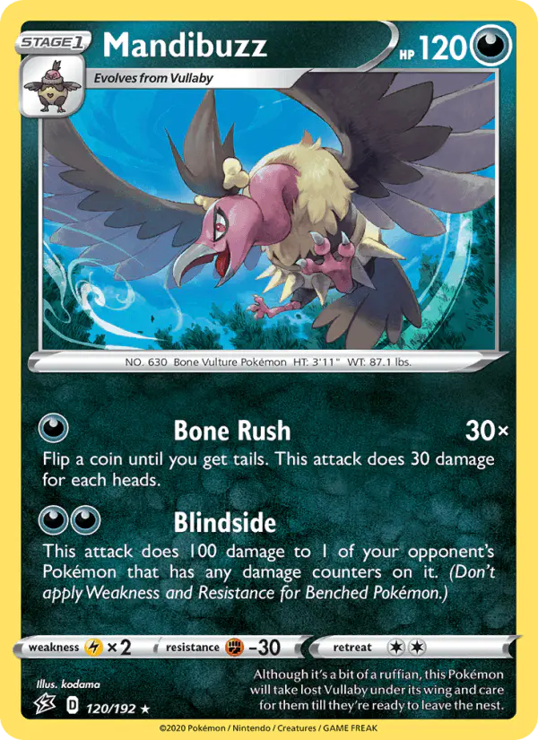 Carta Mandibuzz 120/192 de Rebel Clash