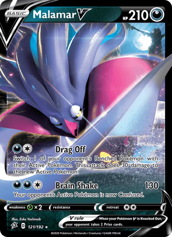 Carta Malamar V 121/192 de Rebel Clash