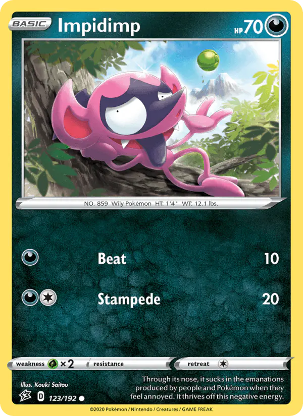 Carta Impidimp 123/192 de Rebel Clash