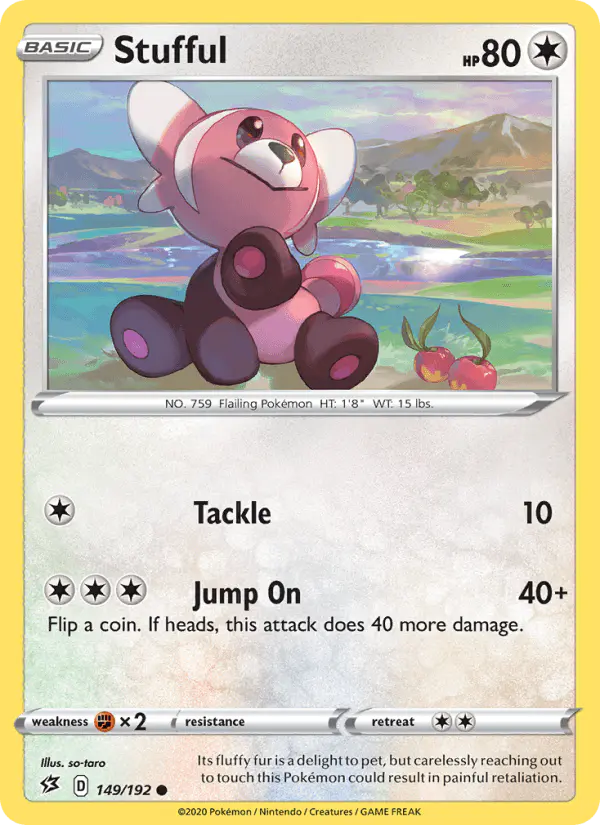 Carta Stufful 149/192 de Rebel Clash